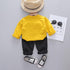 Boy's T-shirt Long Sleeve Sweatshirt Two-Piece Set